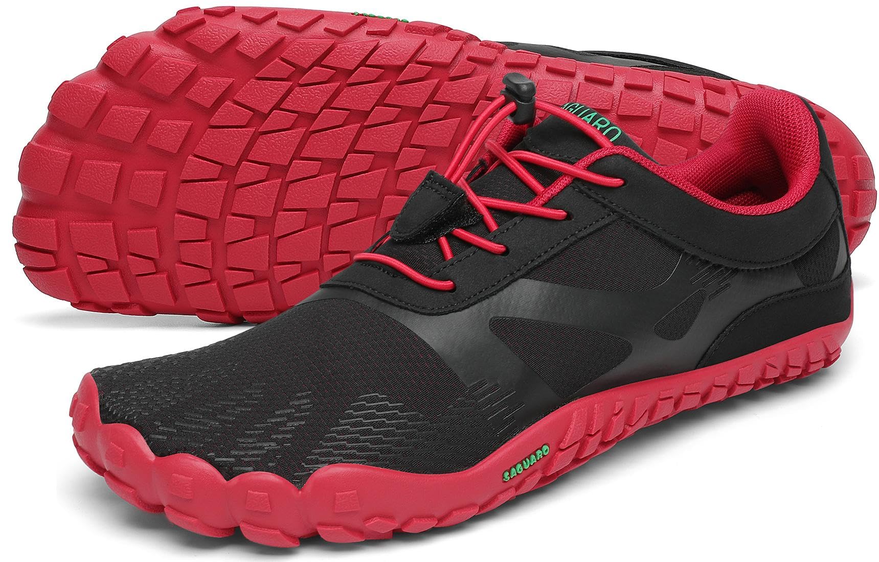 SAGUARO Unisex Barfußschuhe Traillaufschuhe Schnell Trocknend Wassersportschuhe, Gr. 36-50 40 EU Apfelrot Angebot bei HelloDeals