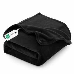 CozyLux Kuscheldecke Flauschig Decke 150x200 - XL Flanell Kuscheldecke 150x200, Weiche Sofa Decke, Warme Fleecedecke Wohndecke für 4 Jahreszeiten, Leicht Sofa Überwurf, Blanket 150x200 cm, Schwarz 150x200 cm Schwarz Angebot bei HelloDeals