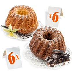 Ou Yes! 12 Stk. x 51 g – Mix Muffins 2 Sorten - Vanille und Kakao - Individuell verpackt - Packungen zum Direktverzehr - Nettogewicht 612 g Angebot bei HelloDeals