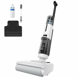 JONR ED12 Lite Nass-Trockensauger Kabellos mit Akku, Wischsauger mit Selbstreinigung, 3-in-1 Saug- und Wischfunktion für Harte Böden & Tierhaare, 1 mm Kantenreinigung, Anti-Verwicklungs-Design ED12 Lite White Angebot bei HelloDeals