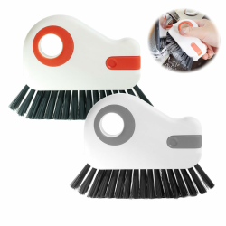 2 Stück Fensterrahmen Reiniger Multifunktions Rensterrahmen Bürste Fenster Reinigung Fensterrillen Reinigungswerkzeug Reinigungsbürste Tür FensterTrack für Jalousien Ecken Küche Rollläden Angebot bei HelloDeals