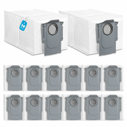 14 Stück Staubbeutel für Roborock S8 MaxV Ultra/Qrevo/Qrevo Pro/Saros 10R/Saros 10/QV35A/Qrevo S/Qrevo Slim/Qrevo Curv S5X/Qrevo Curv 2 Flow/Qrevo Edge/Qrevo MaxV Staubsauger - Hochwertig beutel Staubbeutel für S8 Maxv Ultra Angebot bei HelloDeals