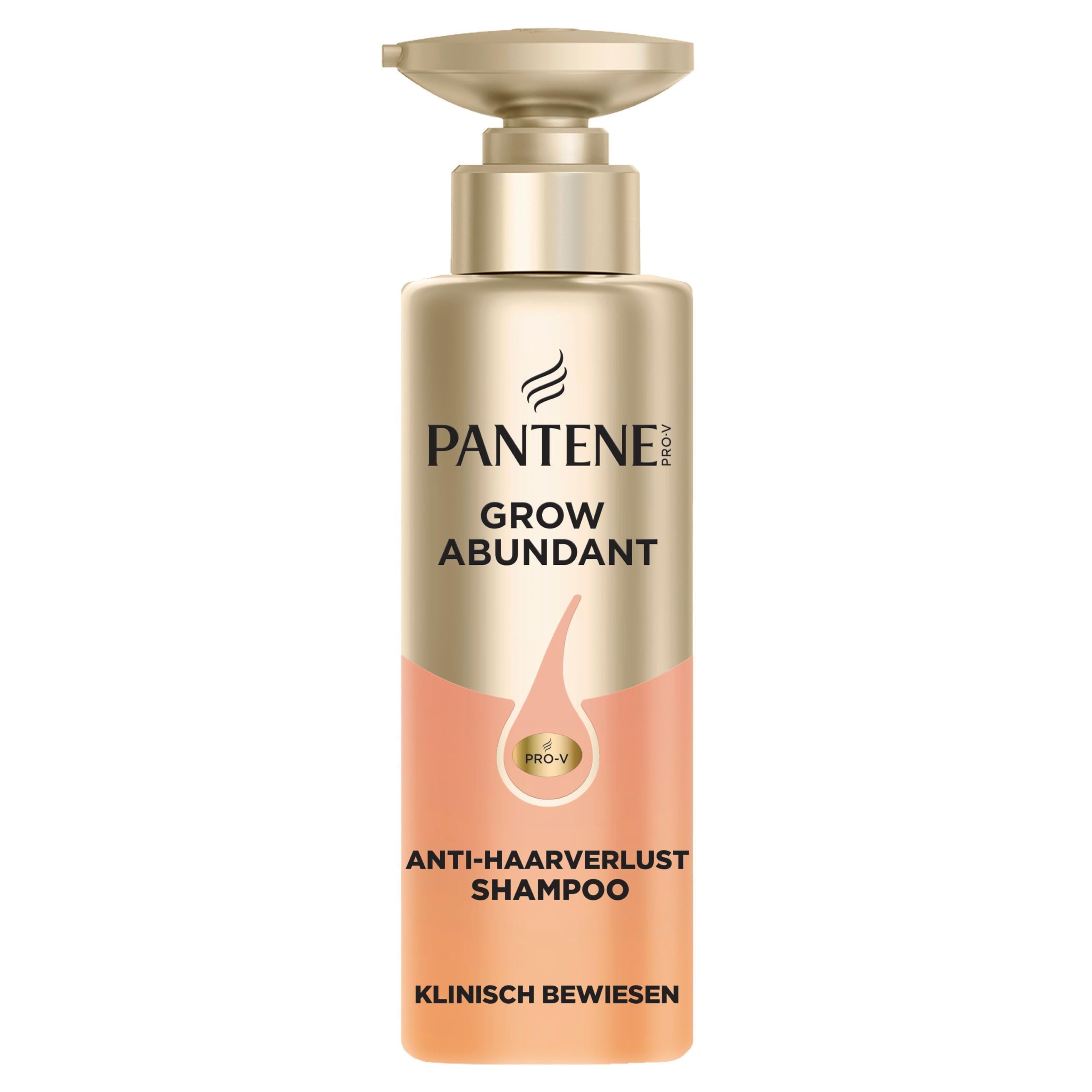 Pantene Grow Abundant Anti-Haarverlust-Shampoo 290 ml für Stärkeres, Längeres und Dichteres Haar* in 8 Wochen. Für Verbesserte Haarelastizität. Mit 900 mg Pro-Vitamin-Komplex und Niacinamid Angebot bei HelloDeals