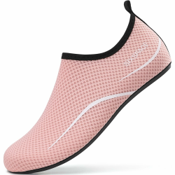 Sixspace Badeschuhe Wasserschuhe Strandschuhe Schnell Trocknend Schwimmschuhe Breathable Aquaschuhe Surfschuhe für Herren Damen Gr.34-47 39 EU 487 Pink Angebot bei HelloDeals