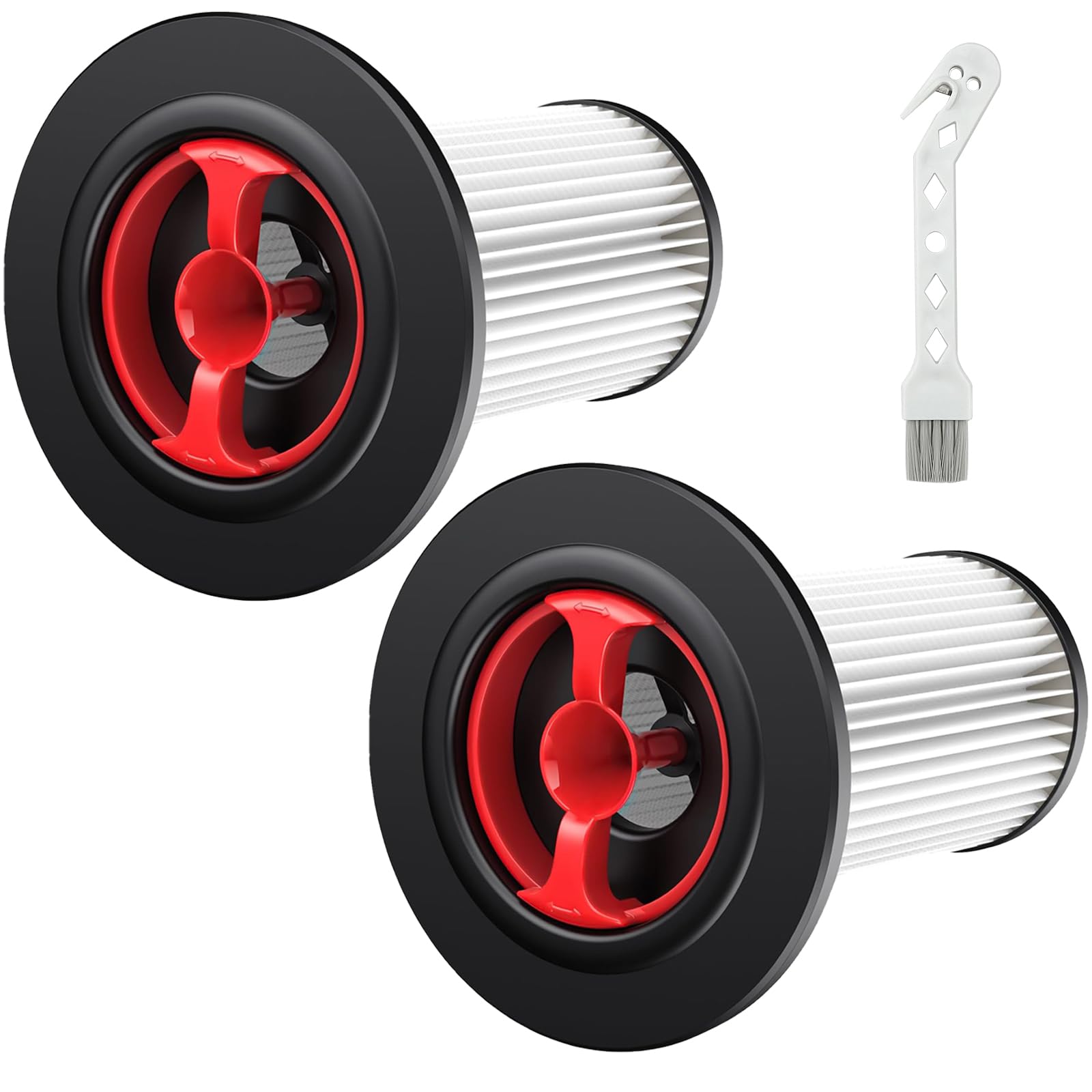 2 Stück Ersatzfilter kompatibel mit Bosch Unlimited Gen2 Serie 8 Staubsauger, HEPA Filter mit Reinigungsbürste für Bosch 12036642 & 12023349, NICHT für Serie 6 und 7 Angebot bei HelloDeals