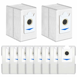 VIEWALL Staubbeutel für Ecovacs T30S / T30S PRO / X5 Omni/Deebot X2 Omni /X2 Pro Saugroboter,Aktivkohle Staubbeutel Zubehör,10 Stück 3L Kapazität Staubsaugerbeutel Ersatzteile(Nicht für T30S Combo) T30S / X5 Omni Staubbeutel Angebot bei HelloDeals