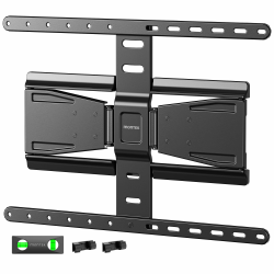 monTEK 0.77" Ultra Slim TV Wandhalterung für 43-90 Zoll Fernseher, Schwenk & Neige & Nivellier & Ausziehbare TV Halterung mit Gelenkigen Doppelarmen, MAX VESA 600x400 mm, bis zu 65 kg Angebot bei HelloDeals