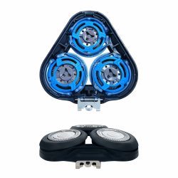 SH52 Runde Scherkopf Kompatibel mit Philips Series 5000 & 6000 (Rundgehäuse Ersatzköpfe) Nicht Kompatibel mit Fünfeckgehäuse-Modell der 5000 Serie Schwarz Angebot bei HelloDeals