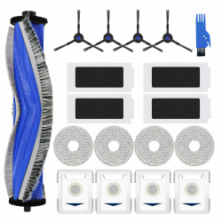 T30 Zubehör Ersatz Kompatibel für ECOVACS DEEBOT T30 PRO OMNI / T30 OMNI Saugroboter, 1 Hauptbürste, 4 Filter, 4 Seitenbürsten, 4 Mopp Wischtücher, 4 Antibakterielle Staubbeutel, 1 Reinigungsbürste Angebot bei HelloDeals