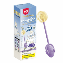 AMOS Lutscher Audio Lollipop Süssigkeiten, Ostern Vanille Süßigkeiten Geschenke Musik Lollies Bonbons Süßigkeitens, Lollipops Lutscher Zuckerfrei Süßigkeiten Einzeln Verpackt – 1 PCS (1x Vanille) Angebot bei HelloDeals