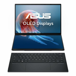 ASUS Zenbook Duo UX8406CA Laptop | 14" WUXGA 16:10 OLED Touch Display | Intel Core Ultra 9 285H | 16GB RAM | 1TB SSD | Intel Arc | Win11 Home | QWERTZ | Inkwell Gray Intel Core Ultra 9 285H 16GB RAM / 1TB SSD Angebot bei HelloDeals