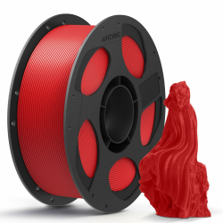 ANYCUBIC PLA Filament 1,75mm, Refill PLA und Spool Kit, 3D Drucker Filament PLA, Vakuumverpackung, Intelligente Identifikation, 1KG Rot Angebot bei HelloDeals