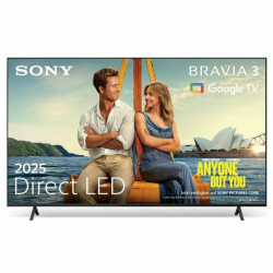 Sony BRAVIA 3 - Direct LED 85 Zoll Fernseher (K85S32), X-Balanced Speaker, Dolby Vision/Atmos, IMAX Enhanced, Google TV (2025), Google Cast, Apple AirPlay 2, Eco Dashboard 2, Game Menu 2, Smart TV 85 Inch Bravia 3​ Angebot bei HelloDeals