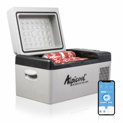 Alpicool C20 20L Kompressor Kühlbox 12v Mini Kühlschrank Klein Elektrische Camping-Gefrierbox Tragbare für Auto, Lkw, Boot, RV und Steckdose, -20℃-20℃, mit USB Anschluss 20L C20 Angebot bei HelloDeals