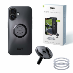 SP CONNECT Micro Stem Bundle | SPC+ | für iPhone 16 | Handy Halterung für den fahrradlenker | Smartphone Halterung Fahrrad | handyhalter Angebot bei HelloDeals