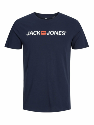 JACK & JONES Male T-Shirt Logo T-Shirt XXL Navy Blazer Angebot bei HelloDeals